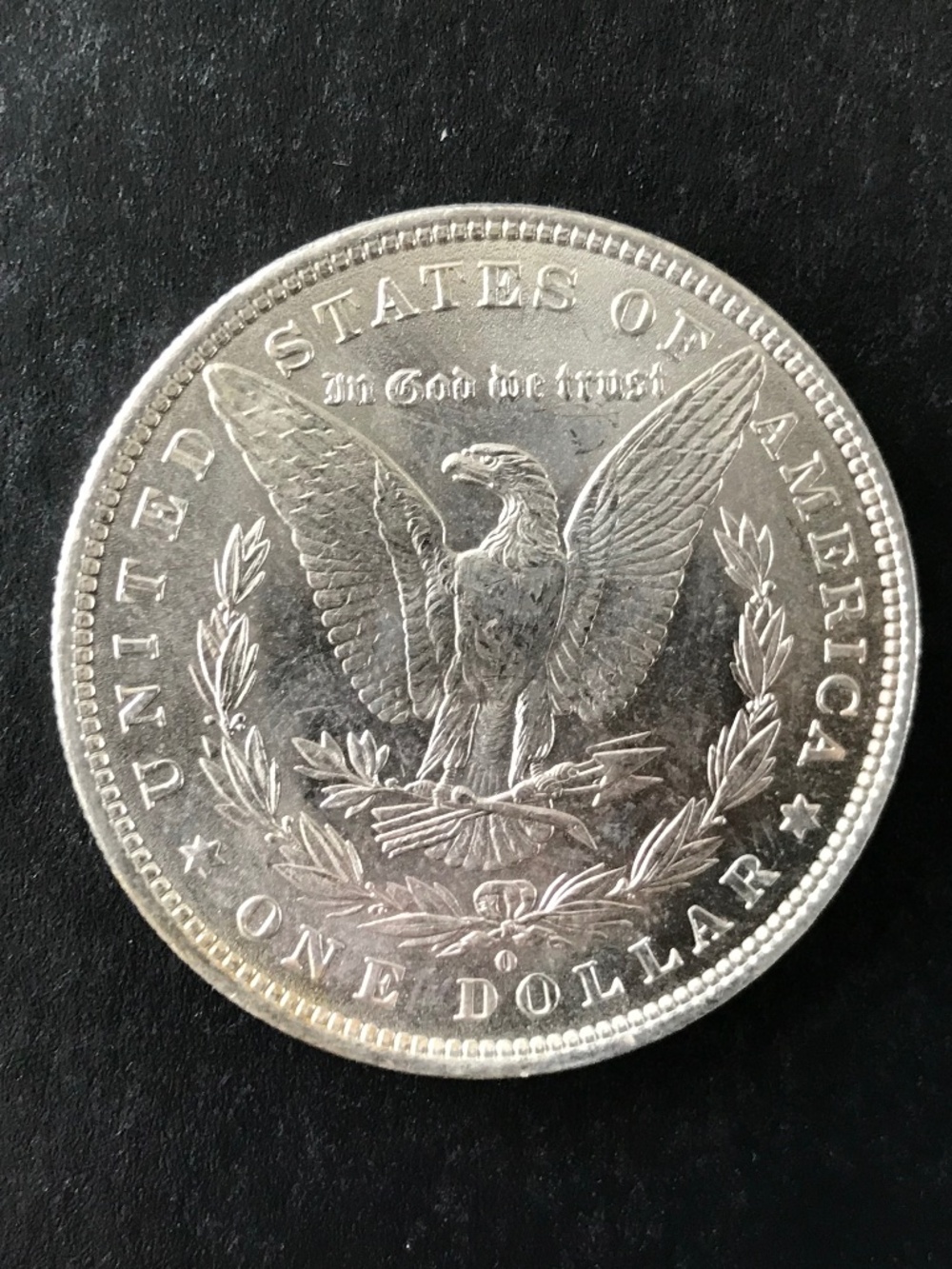 1882 O Morgan Silver Dollar, 90% Silver, New Orleans Mint, Unc, ? Low to Mid MS - Picture 2 of 5